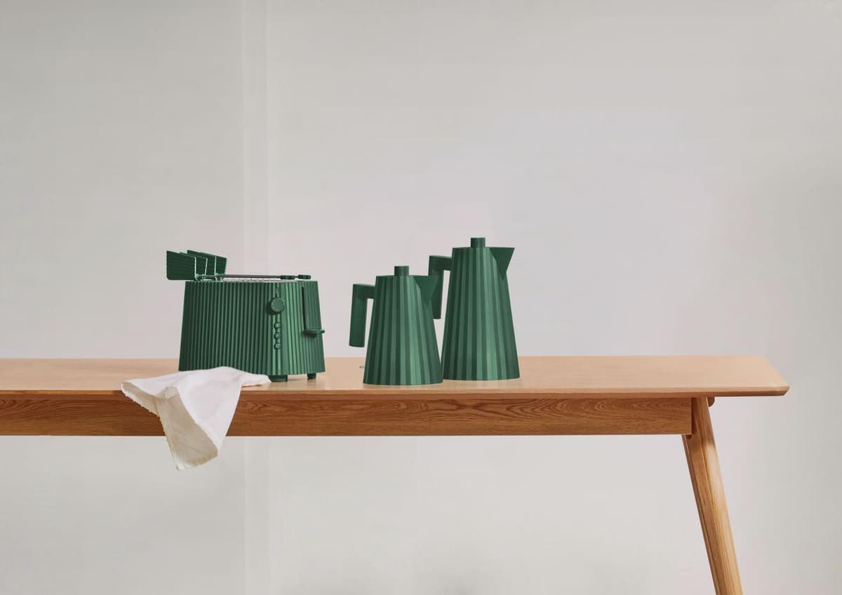 Alessi Plissé Broodrooster Tang Groen thumbnail 4