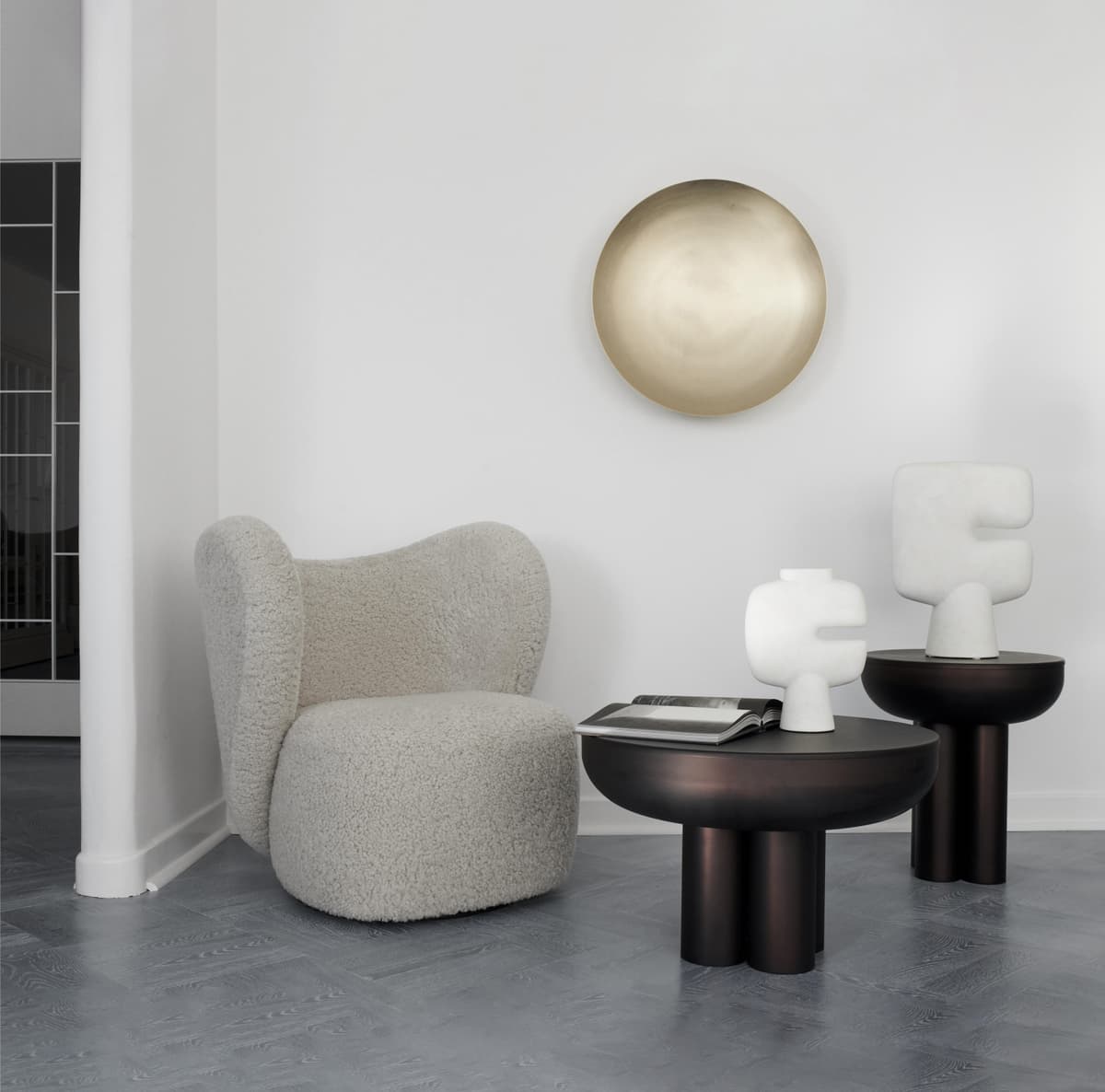 101 Copenhagen Crown Salontafel Low Burned Black Metal thumbnail 4