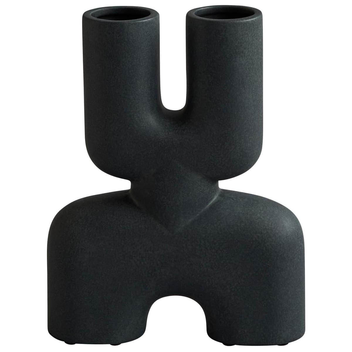 101 Copenhagen Cobra Double Mini Vaas Black