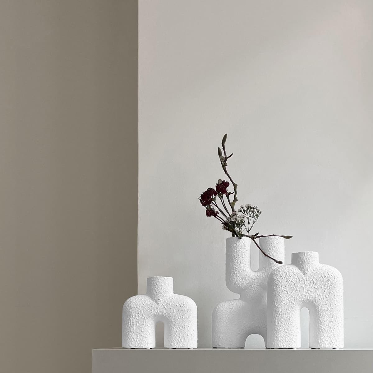 101 Copenhagen Cobra Uno Mini Vaas Bone White thumbnail 2