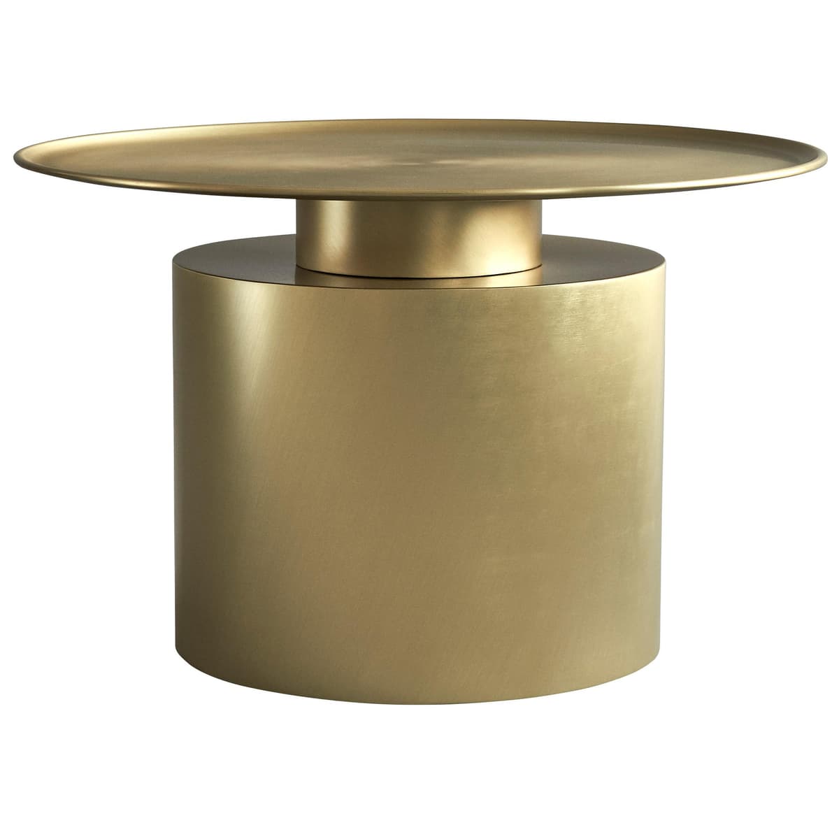 101 Copenhagen Pillar Table Low BijzettafelØ65 Messing