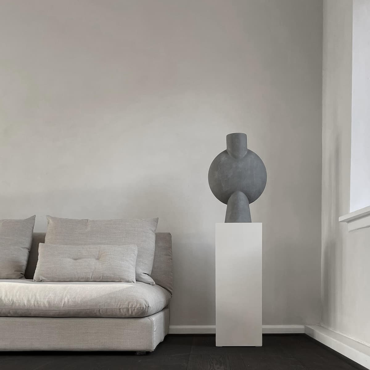 101 Copenhagen Sphere Bubl Hexa Vaas Dark Grey thumbnail 2