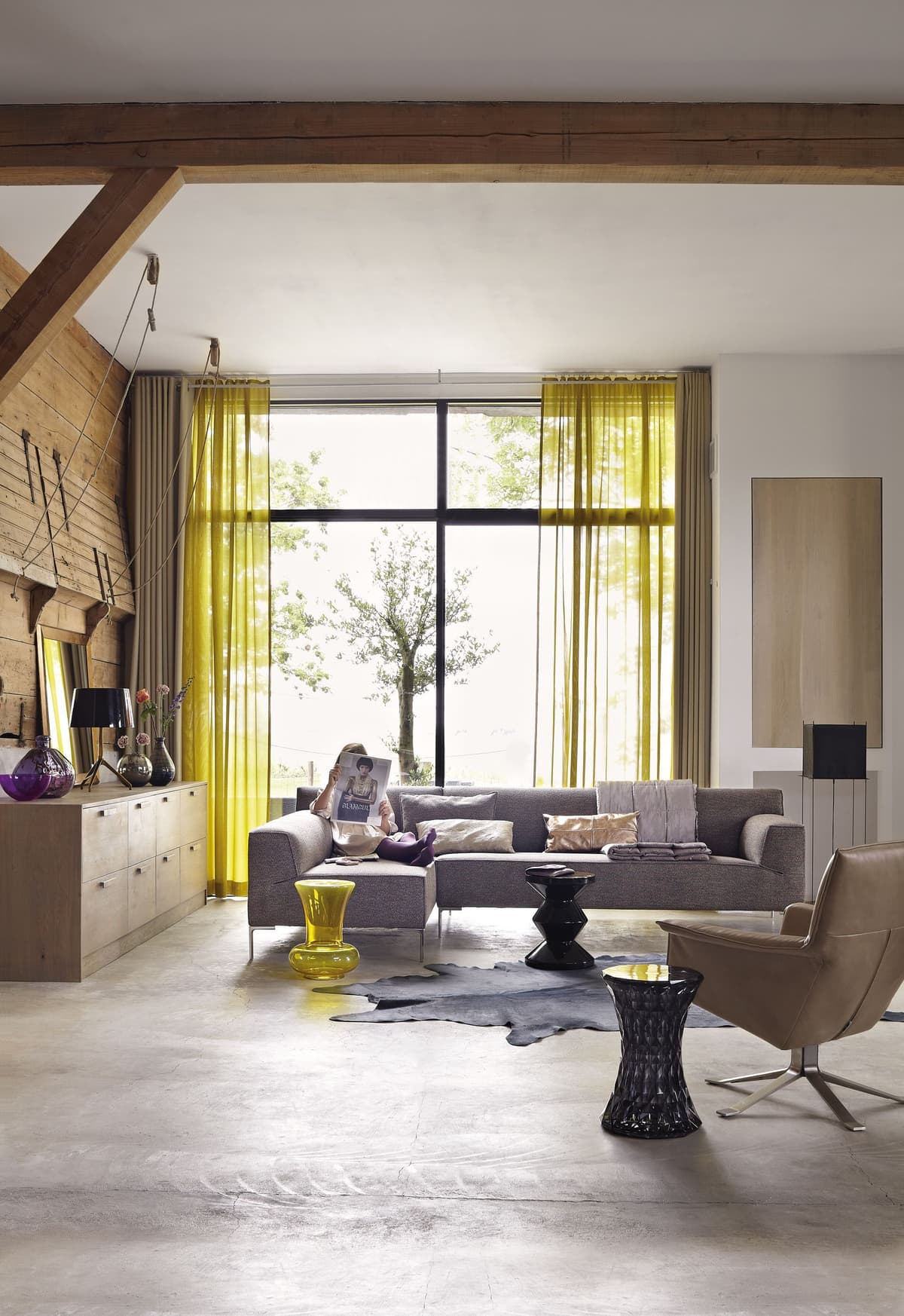 Kartell Stone Bijzettafel Geel thumbnail 3