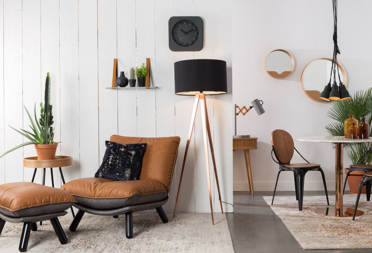 Zuiver Lazy Sack Voetenbank Lichtgrijs thumbnail 4