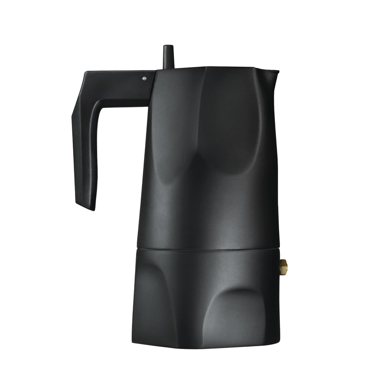 Alessi Ossidiana Percolator Koffiemaker 15cl Zwart