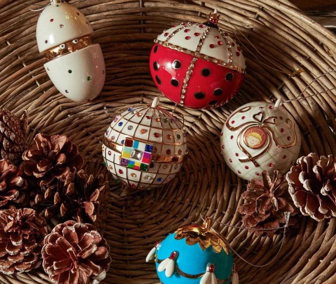 Alessi Ape Dell'oro Roodtbal Ornament thumbnail 2