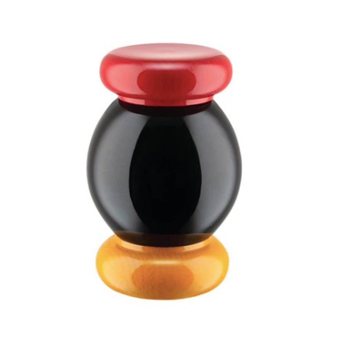 Alessi Sotsass Peper- En Zoutmolen Small Zwart