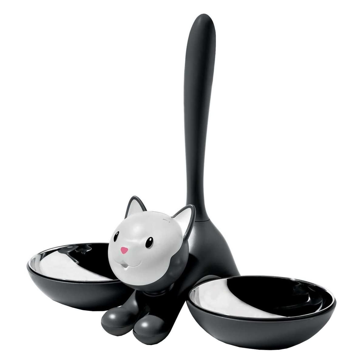 Alessi Tigrito KattenvoerbakØ16 Zwart