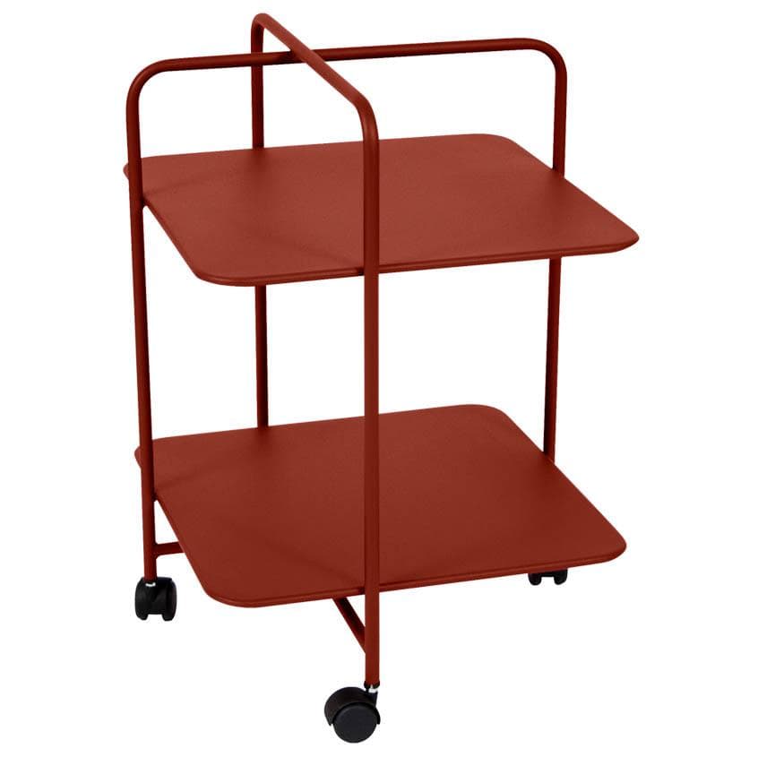 Fermob Alfred Trolley Red Ochre