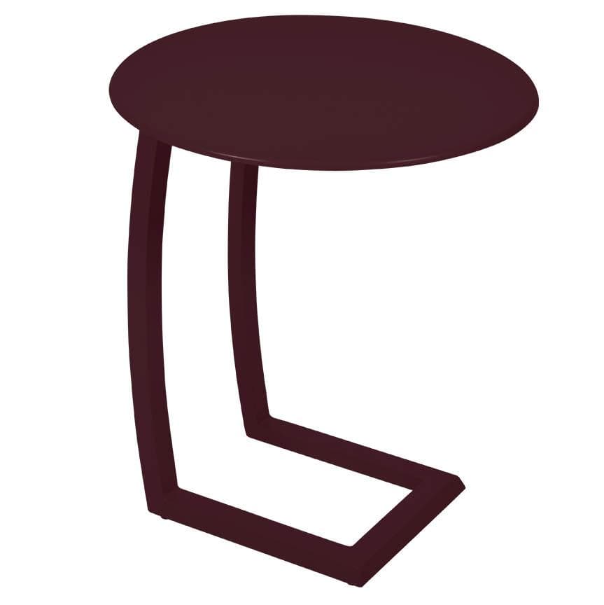 Fermob Alizé Offset Bijzettafel Black Cherry