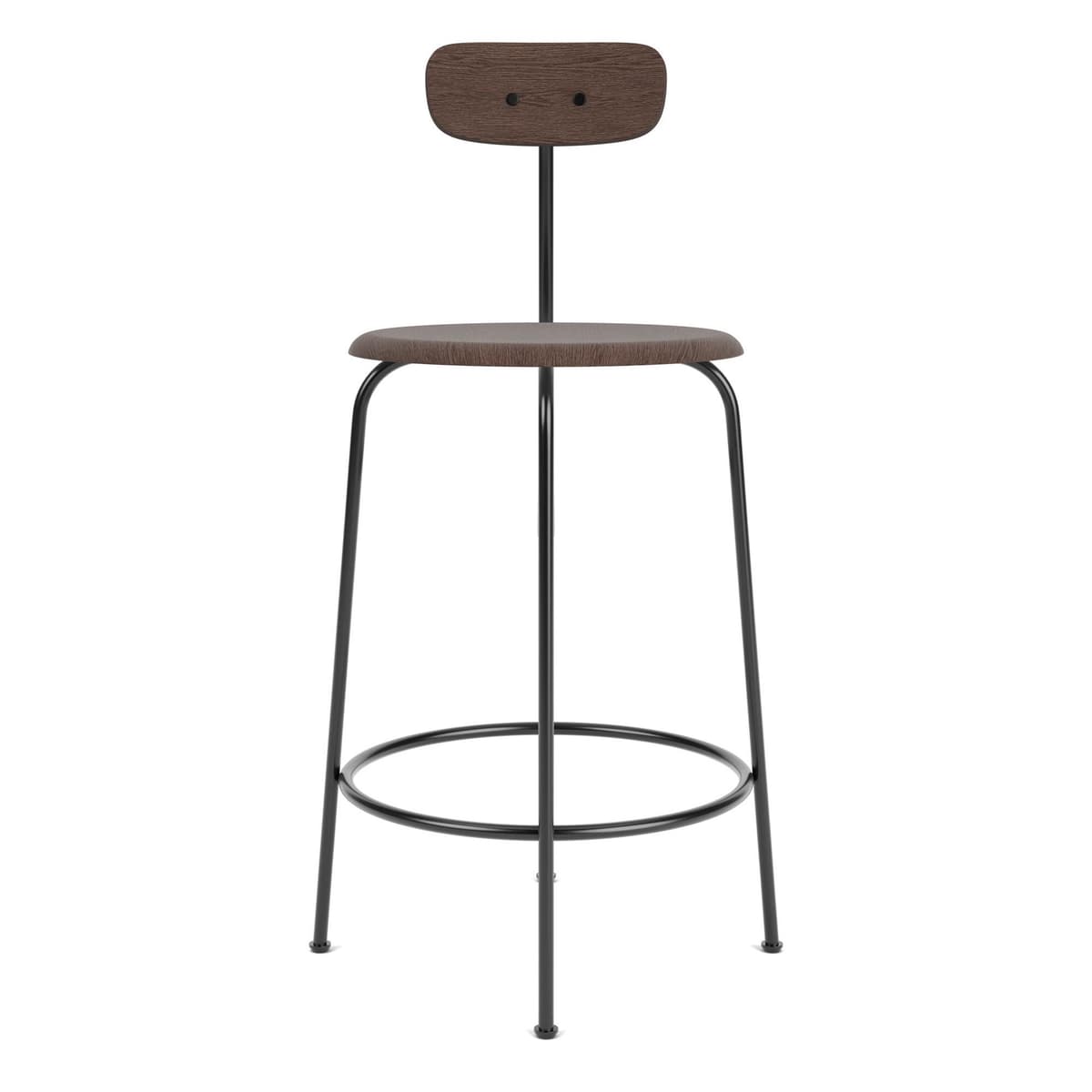 Audo Copenhagen Afteroom Counter Barkruk H92 Donker Eiken