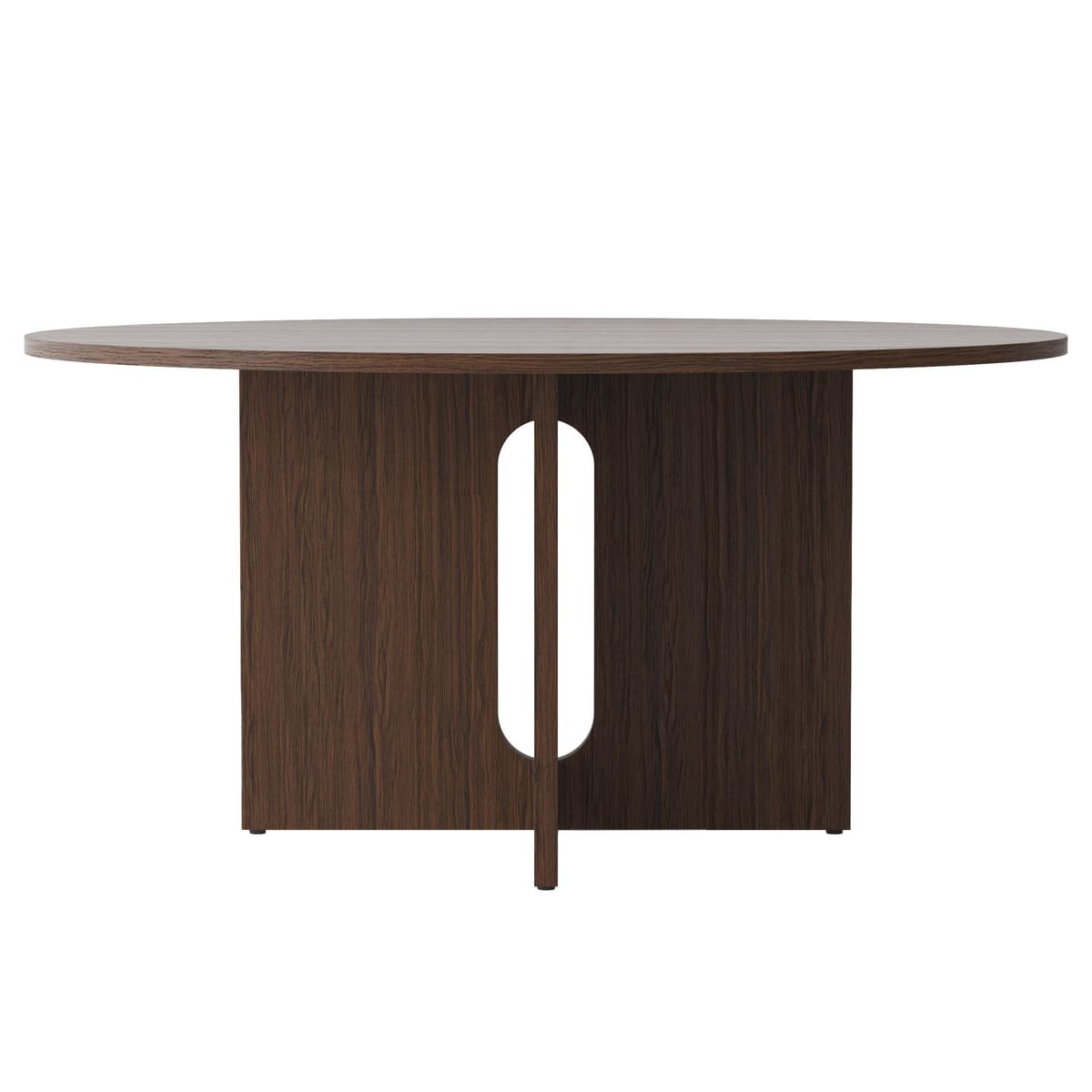 Audo Copenhagen Androgyne EettafelØ150 Donker Eiken