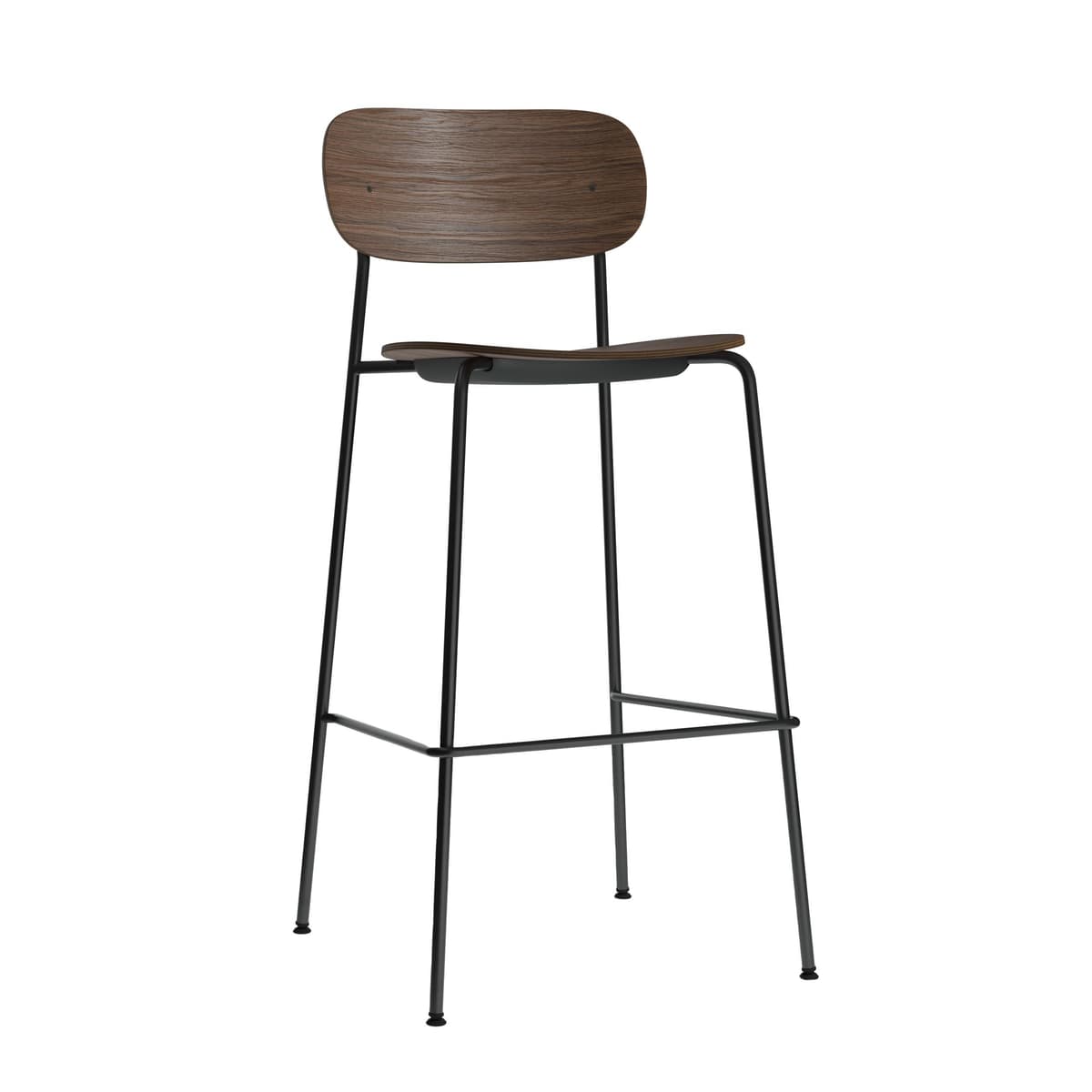 Audo Copenhagen Co Bar Barkruk H104,5 Donker Eiken