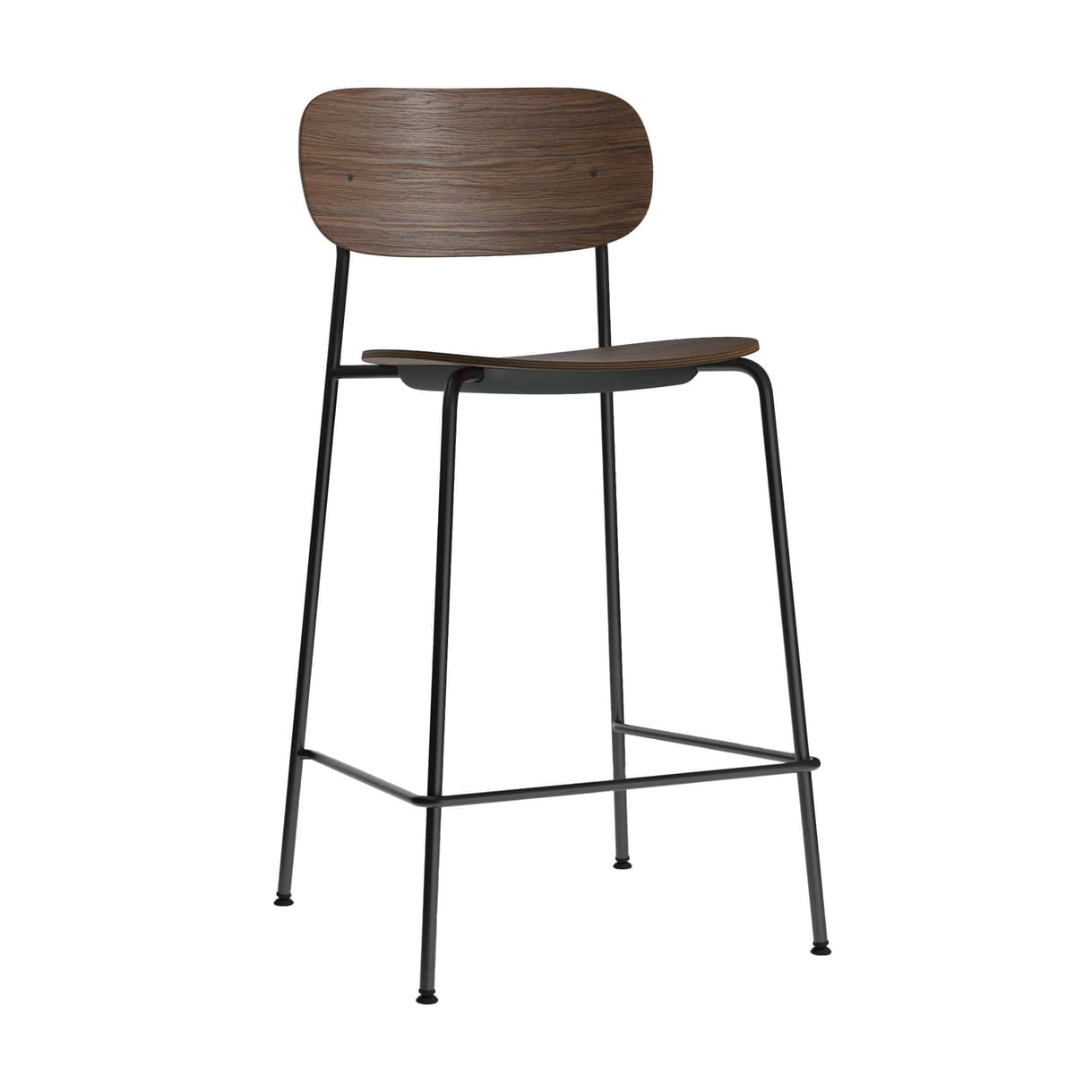 Audo Copenhagen Co Counter Barkruk H94,5 Donker Eiken