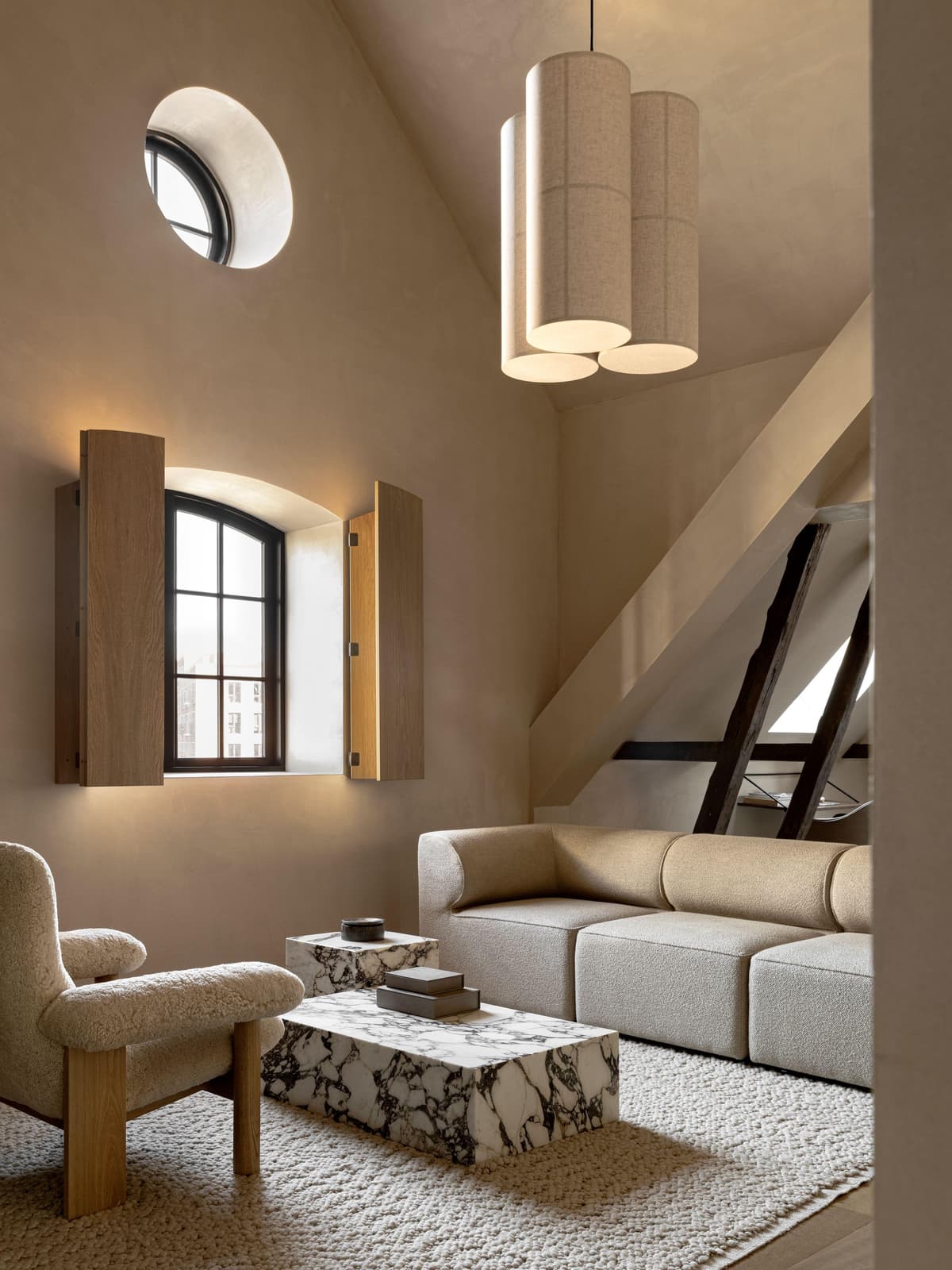 Audo Copenhagen Plinth Low Salontafel 60x100 Kunis Breccia Marmer thumbnail 2