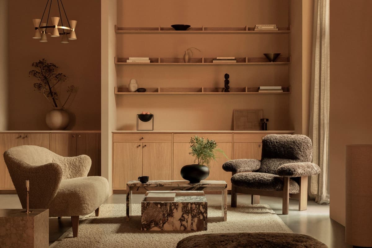 Audo Copenhagen Plinth Low Salontafel 60x100 Kunis Breccia Marmer thumbnail 4