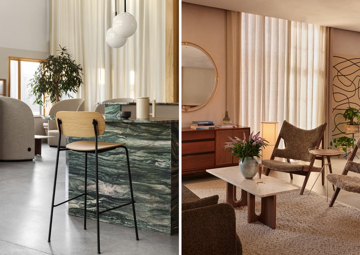 Audo Copenhagen Umanoff BijzettafelØ60 Walnoot/messing thumbnail 4