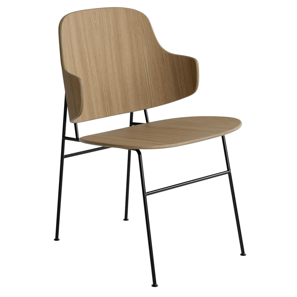 Audo Copenhagen The Penguin Eetkamerstoel Naturel Eiken