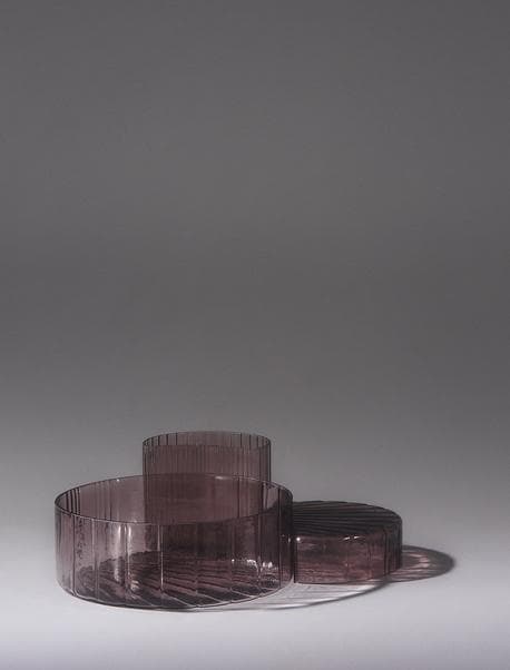 AYTM Concha Schaal Set Van 3 Roze thumbnail 3