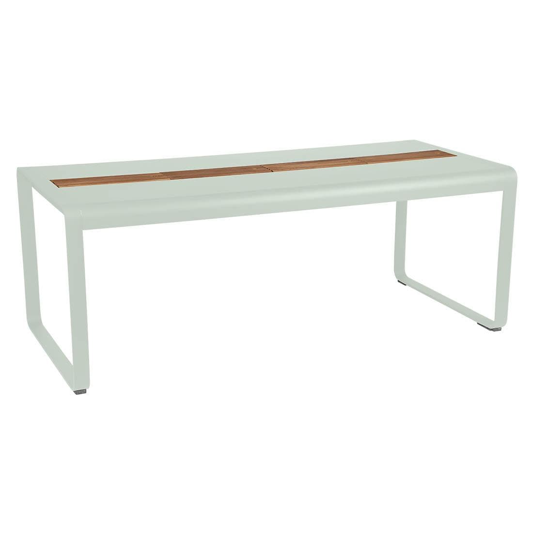 Fermob Bellevie Tuintafel 196x90 Met Opbergruimte Ice Mint