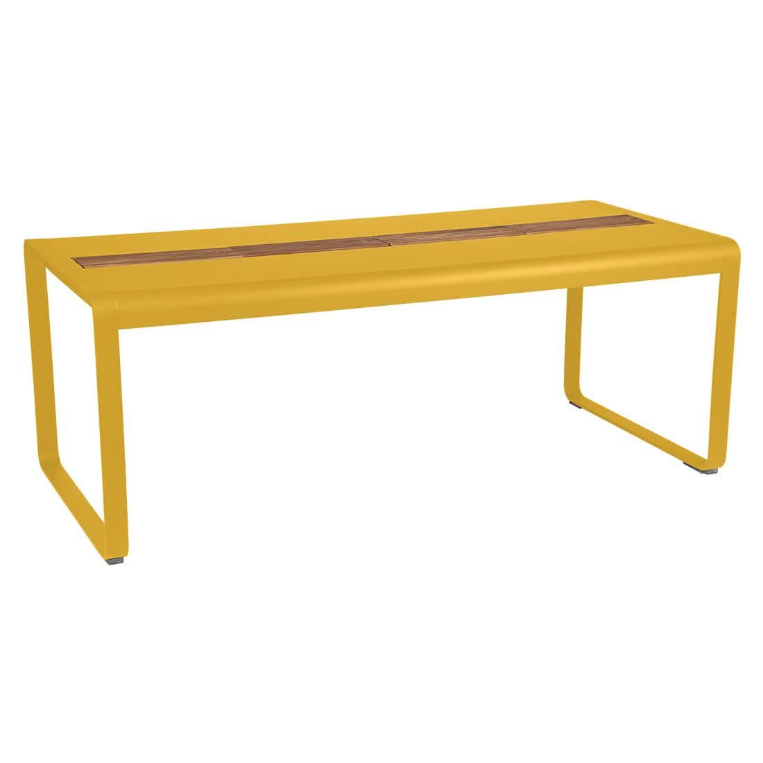 Fermob Bellevie Tuintafel 196x90 Met Opbergruimte Honey