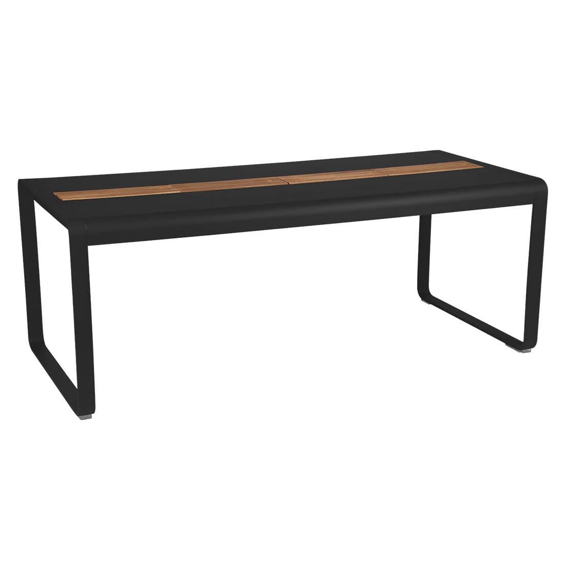Fermob Bellevie Tuintafel 196x90 Met Opbergruimte Liquorice