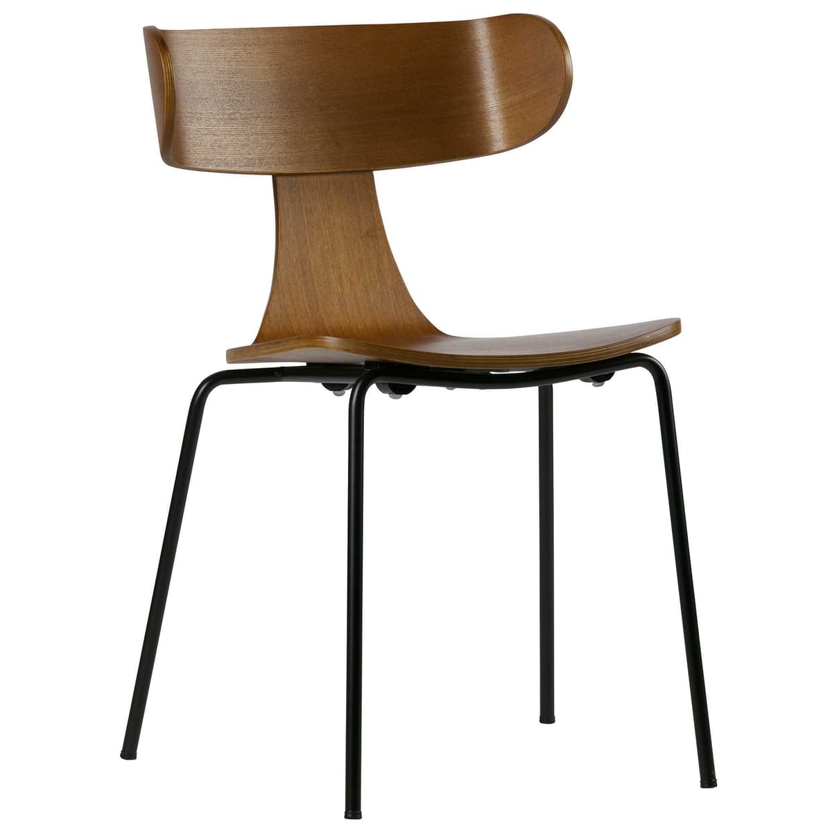 WOOOD Form Stoel Bruin