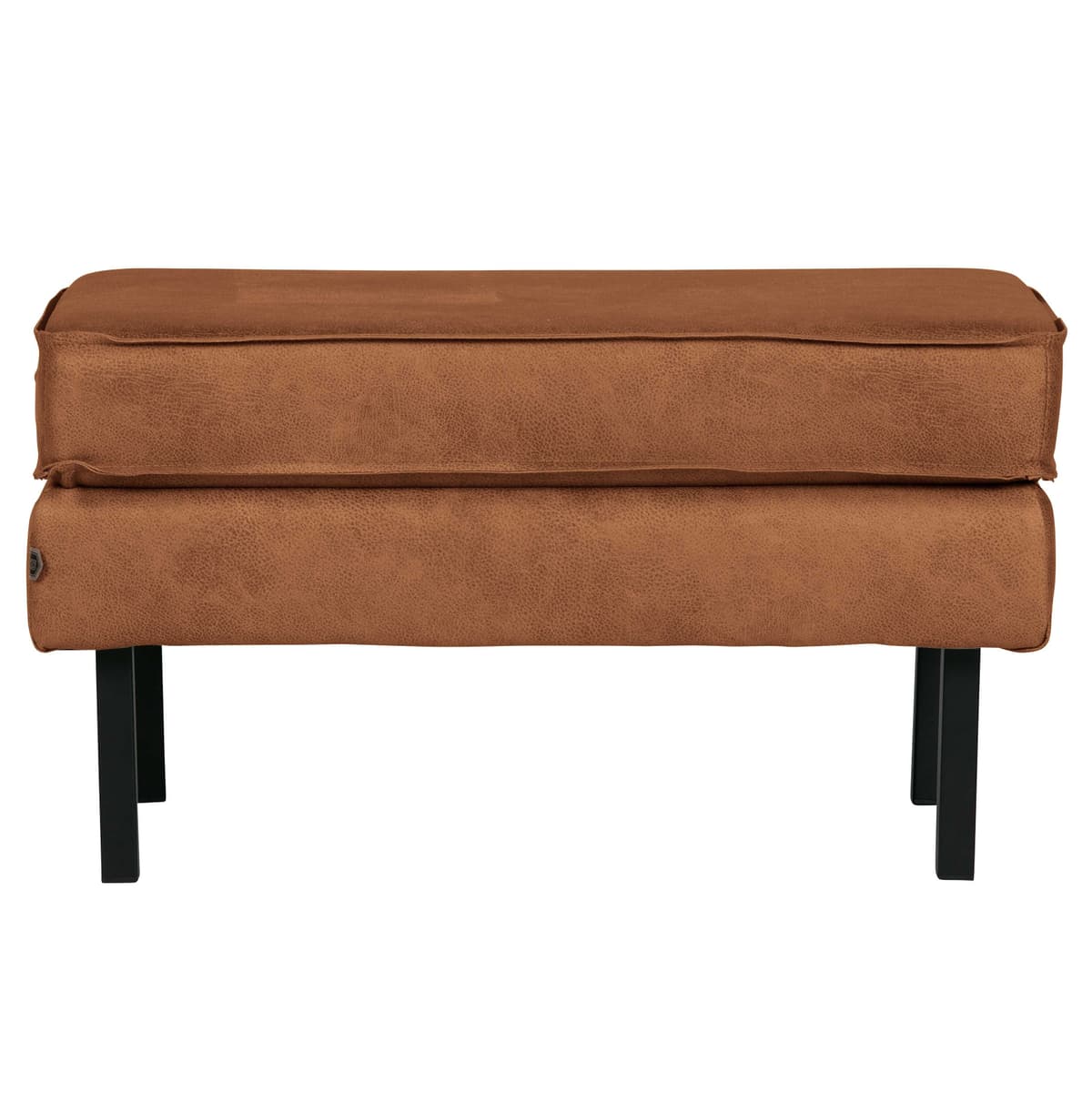 WOOOD Rodeo Hocker Cognac