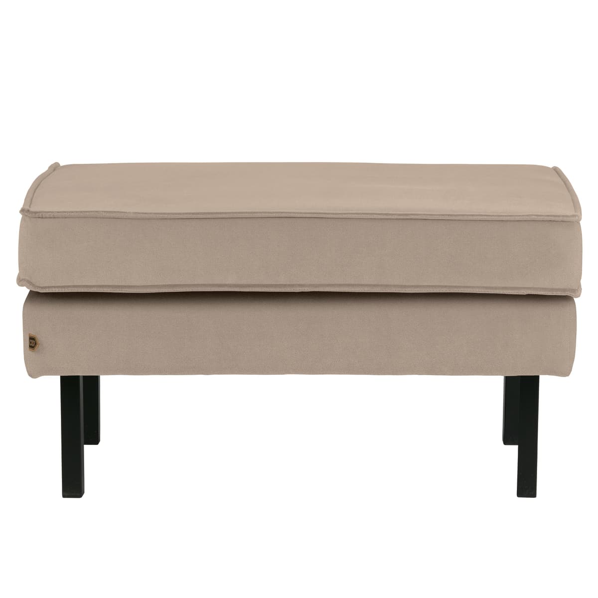 WOOOD Rodeo Velvet Hocker Khaki
