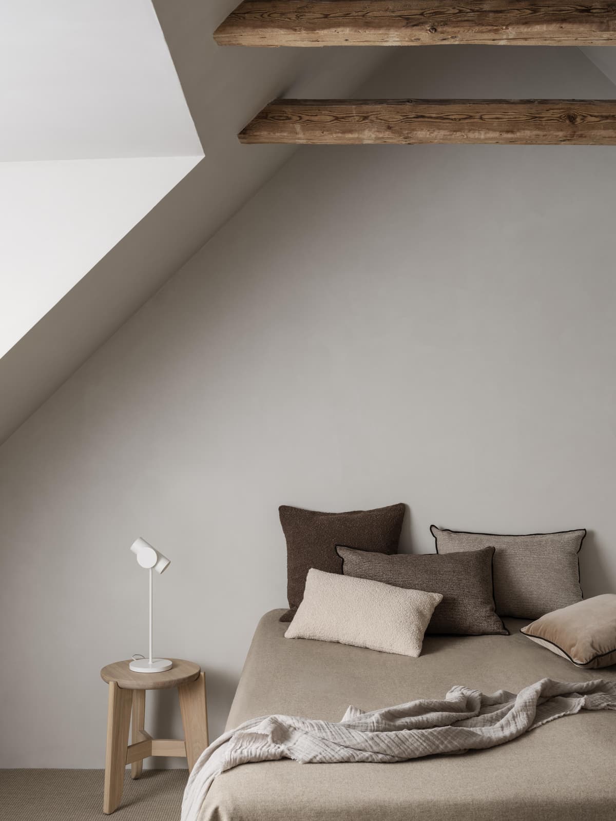 Blomus Boucle Kussenhoes 40x60 Moonbeam thumbnail 2