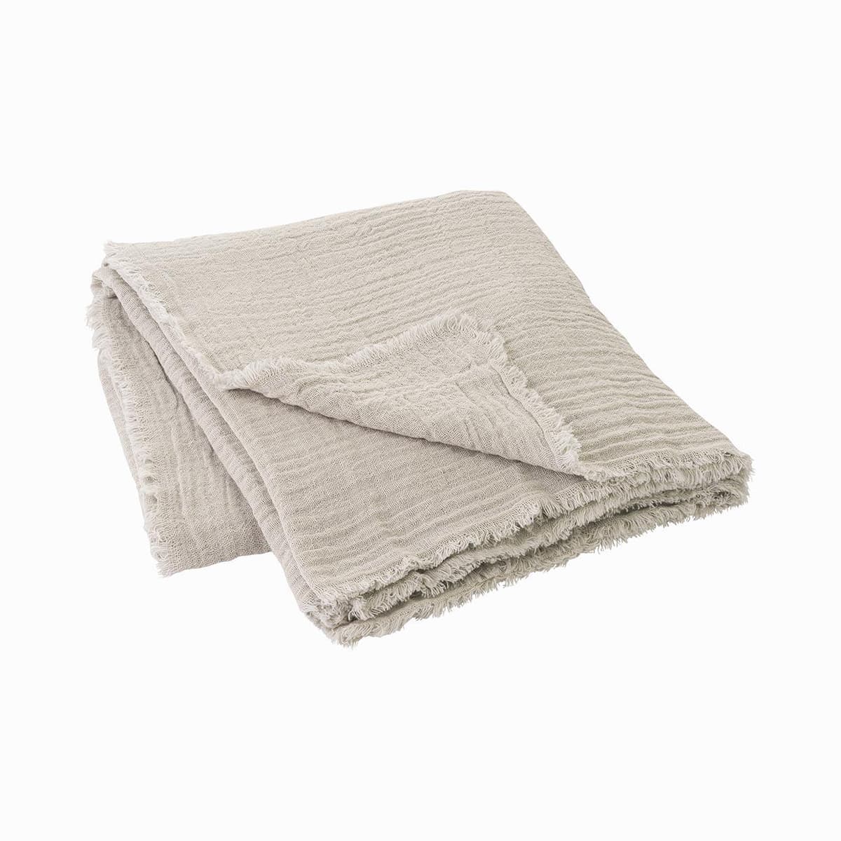 Blomus Double Plaid 130x200 Moonbeam