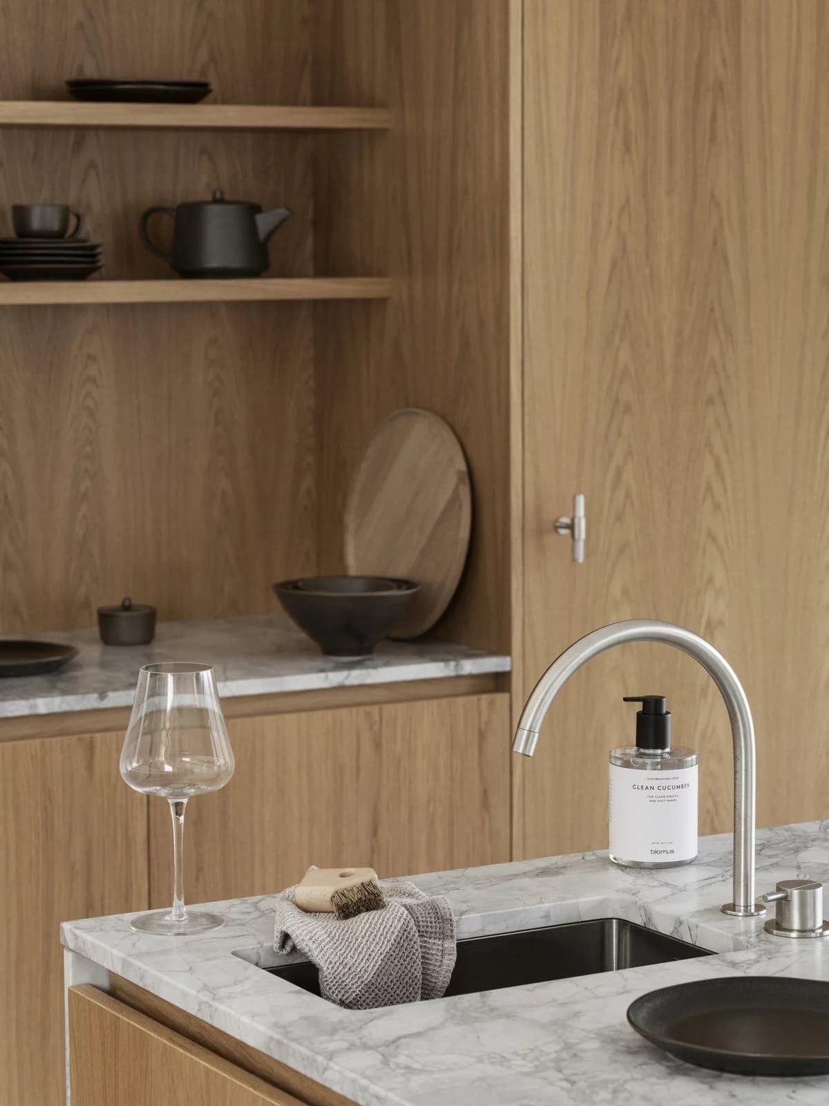 Blomus Oku ServeerschaalØ34 Naturel thumbnail 4