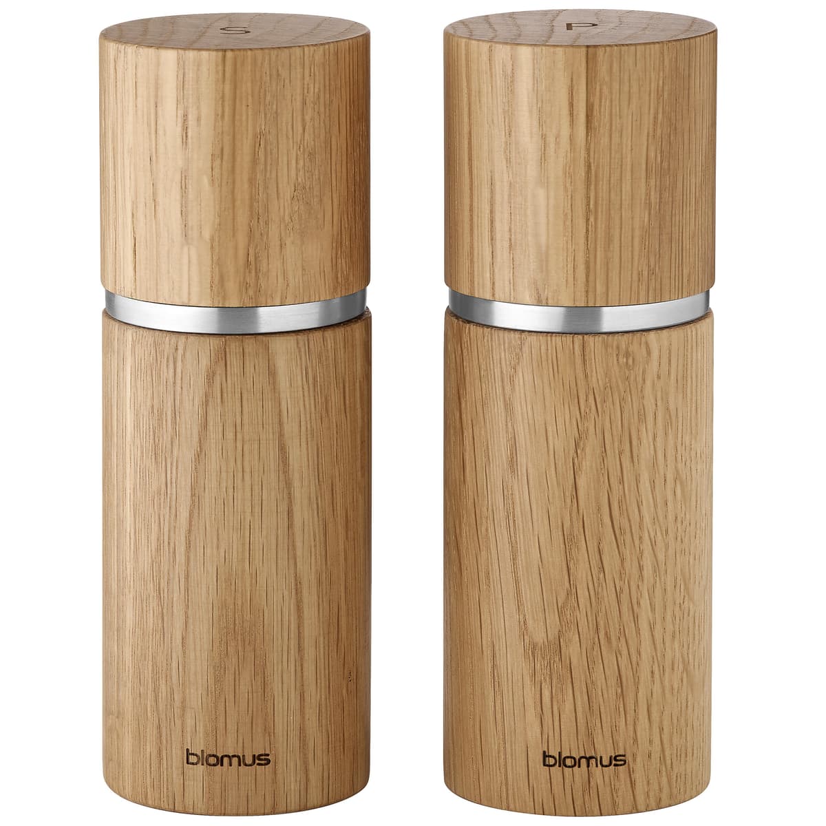 Blomus Pepe Peper- En Zoutmolen Set Van 2 Oak