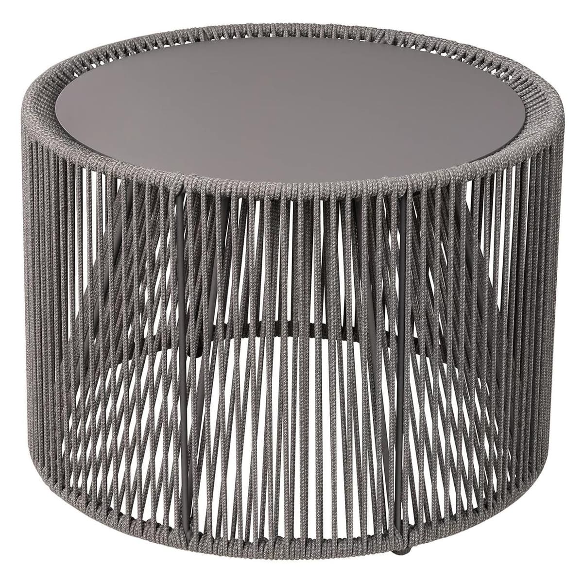 Blomus Rope Outdoor BijzettafelØ49 Coal