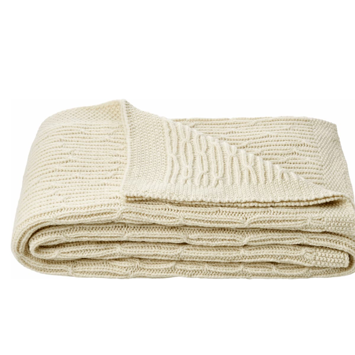 Bolia Plover Plaid 140x190 Zwaar Creme