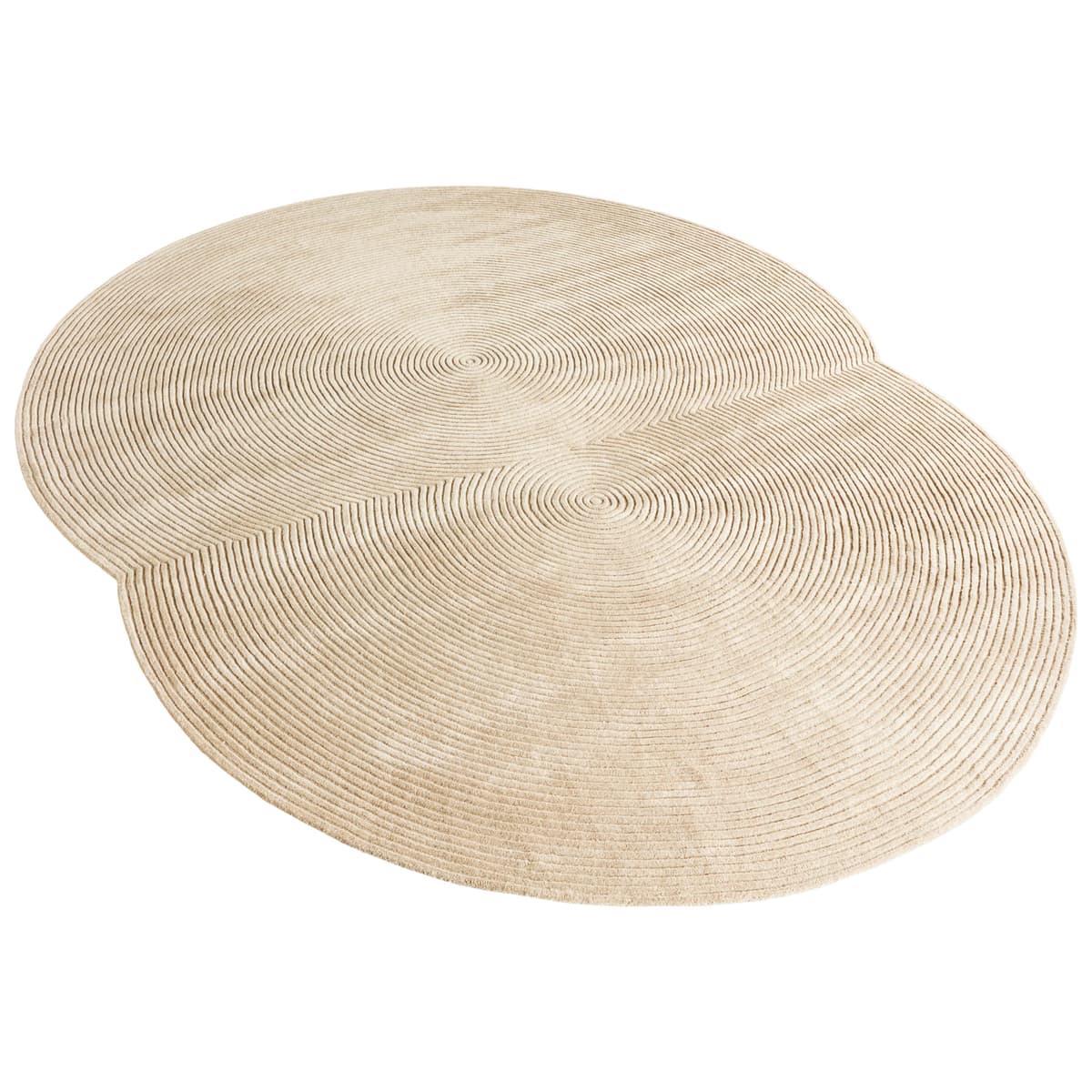 Bolia Zen Rounded Vloerkleed 300x377 Creme