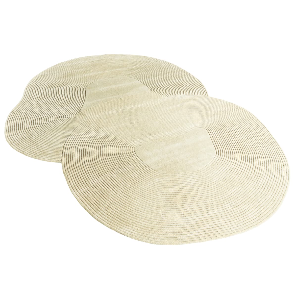 Bolia Zen Shaped Vloerkleed 300x400 Creme