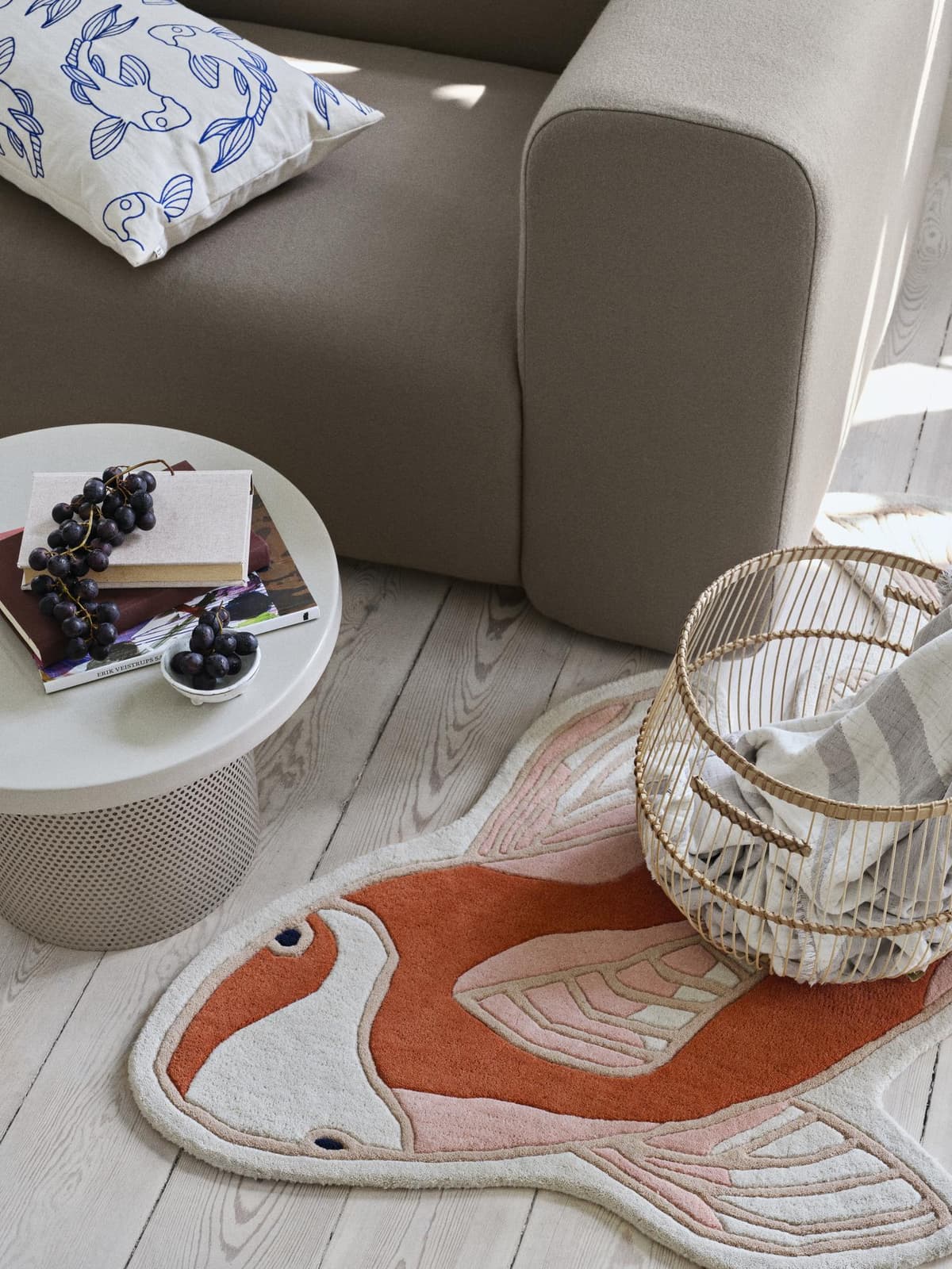 Broste Copenhagen Barley Plaid Warm Grey thumbnail 3