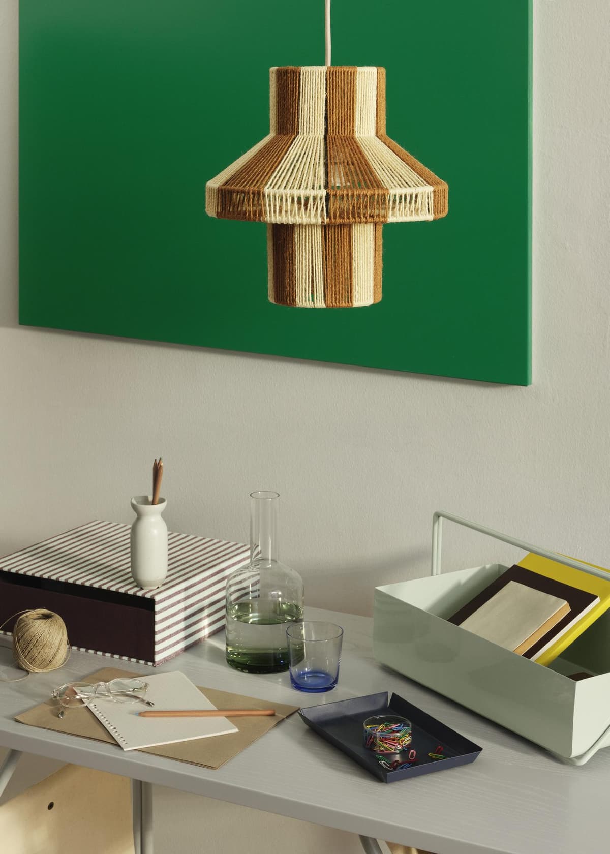 Broste Copenhagen Erika Dienblad 21x33 Meerkat Bruin thumbnail 3