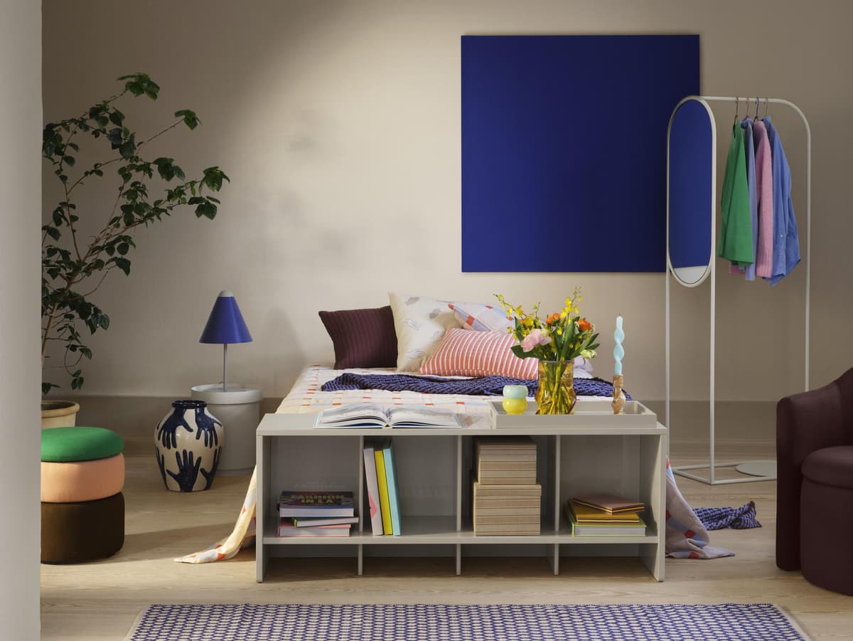 Broste Copenhagen Archie Kledingrek Met Spiegel Black thumbnail 3