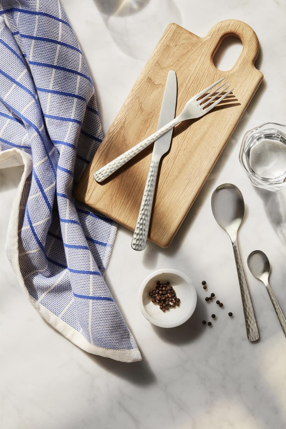 Broste Copenhagen Olina Snijplank White 14x30 thumbnail 3