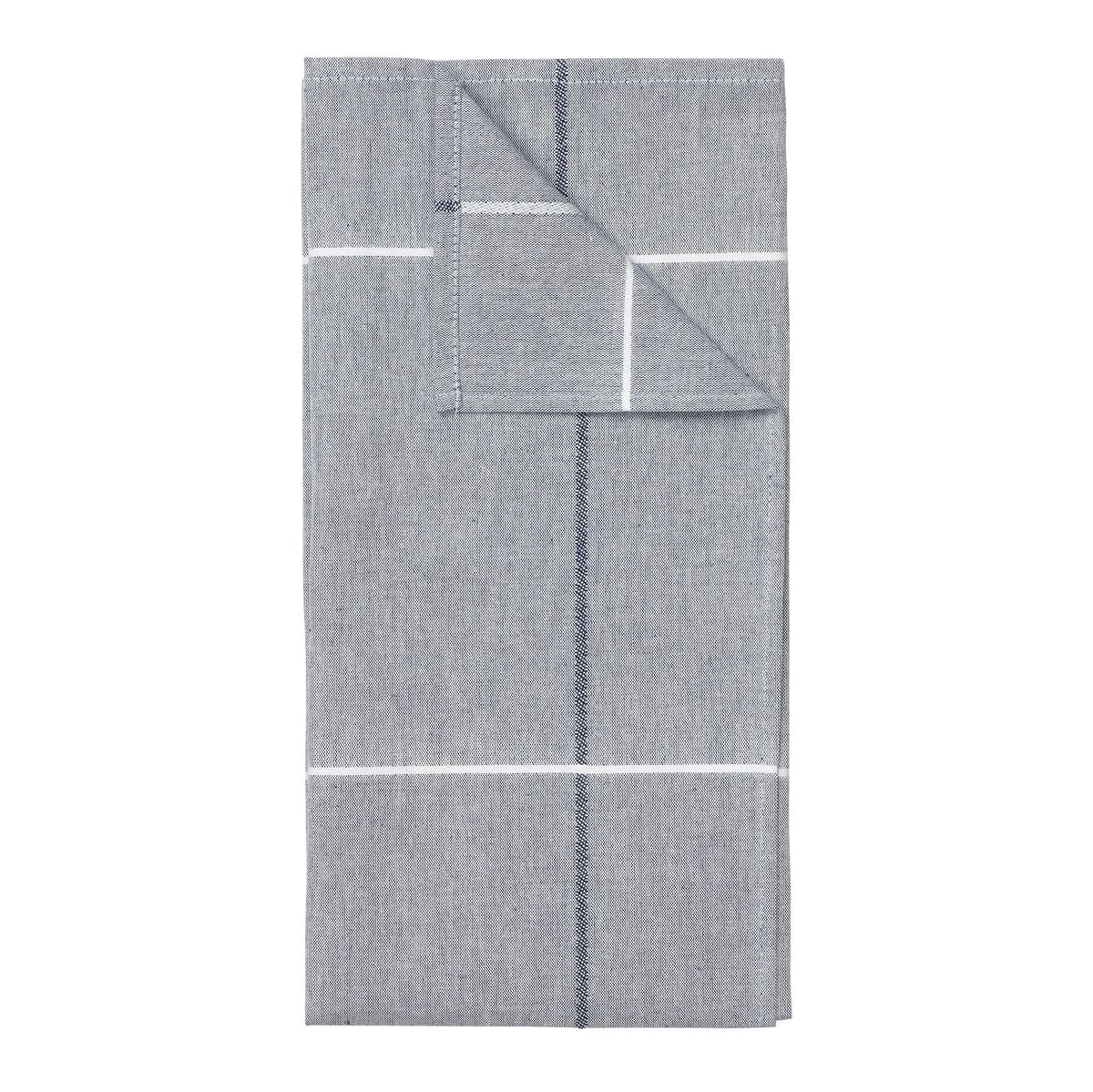 Broste Copenhagen Herman Theedoek Maritime Blue