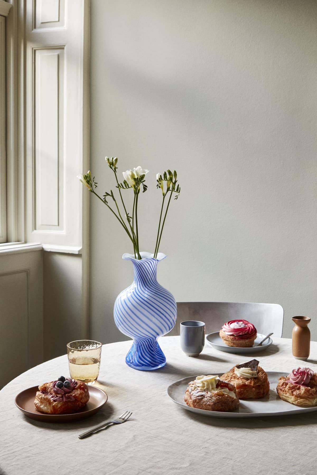 Broste Copenhagen Mella Vaas Lichtblauw thumbnail 3