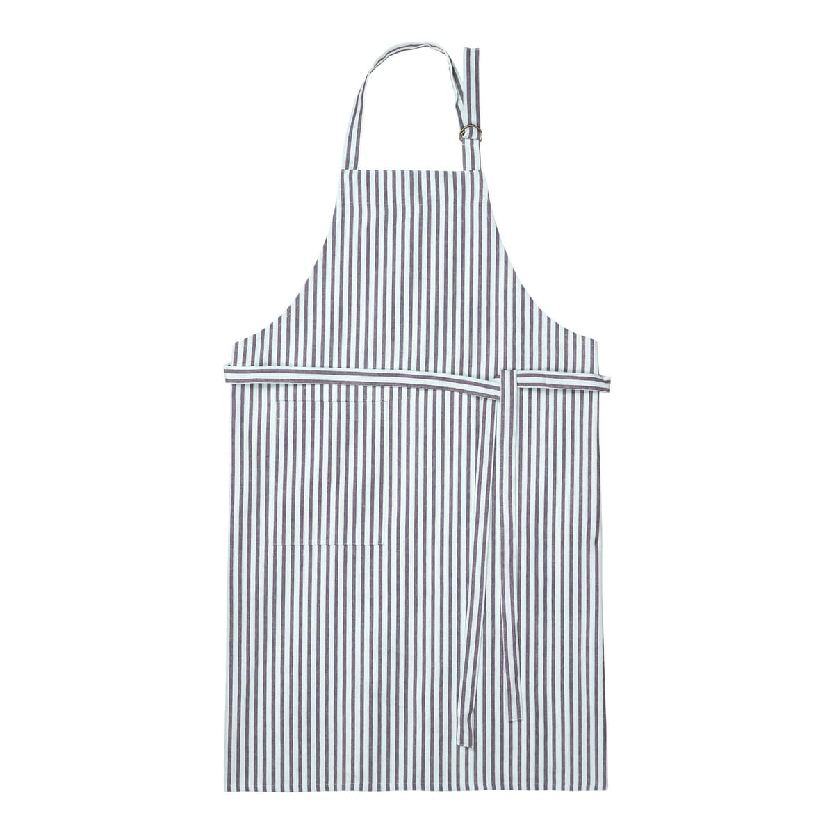 Broste Copenhagen Strips Keukenschort Light Turquise