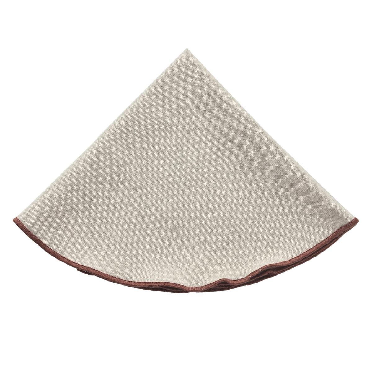 Broste Copenhagen Wilhelmina Servet Light Warm Grey