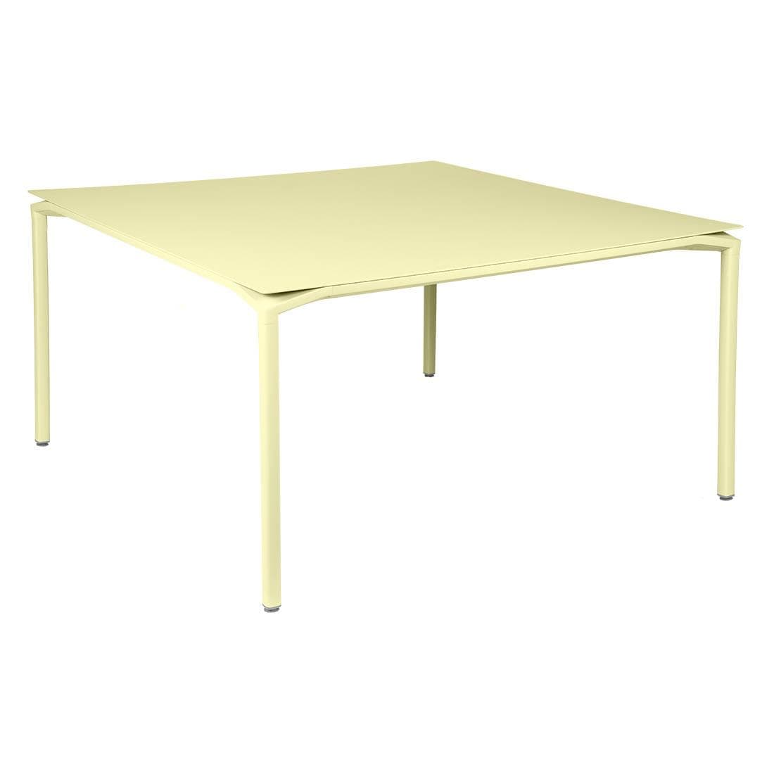 Fermob Calvi Tuintafel 140x140 Frosted Lemon