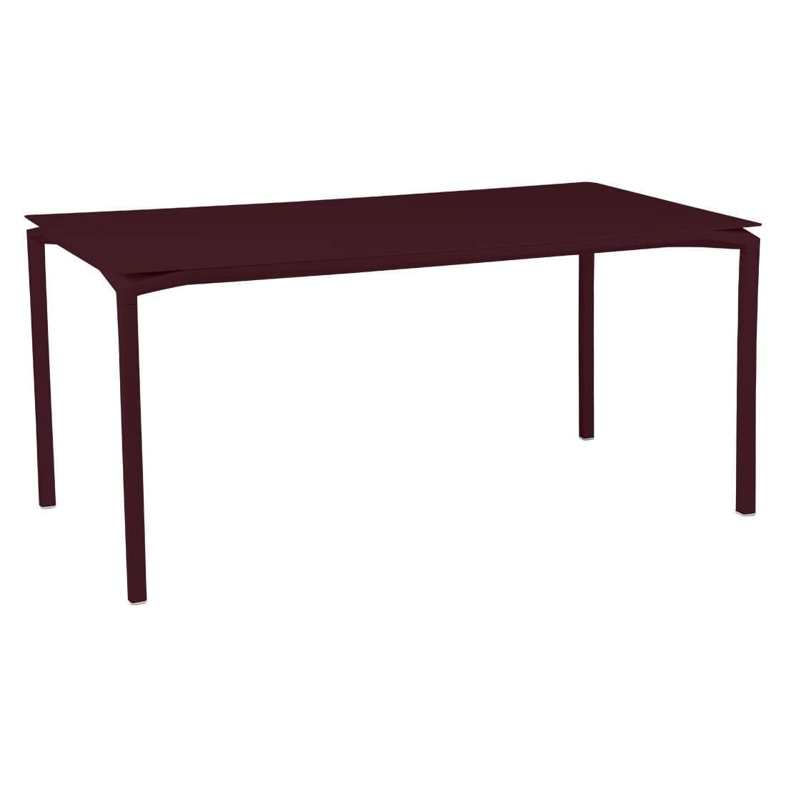 Fermob Calvi Tuintafel 160x80 Black Cherry