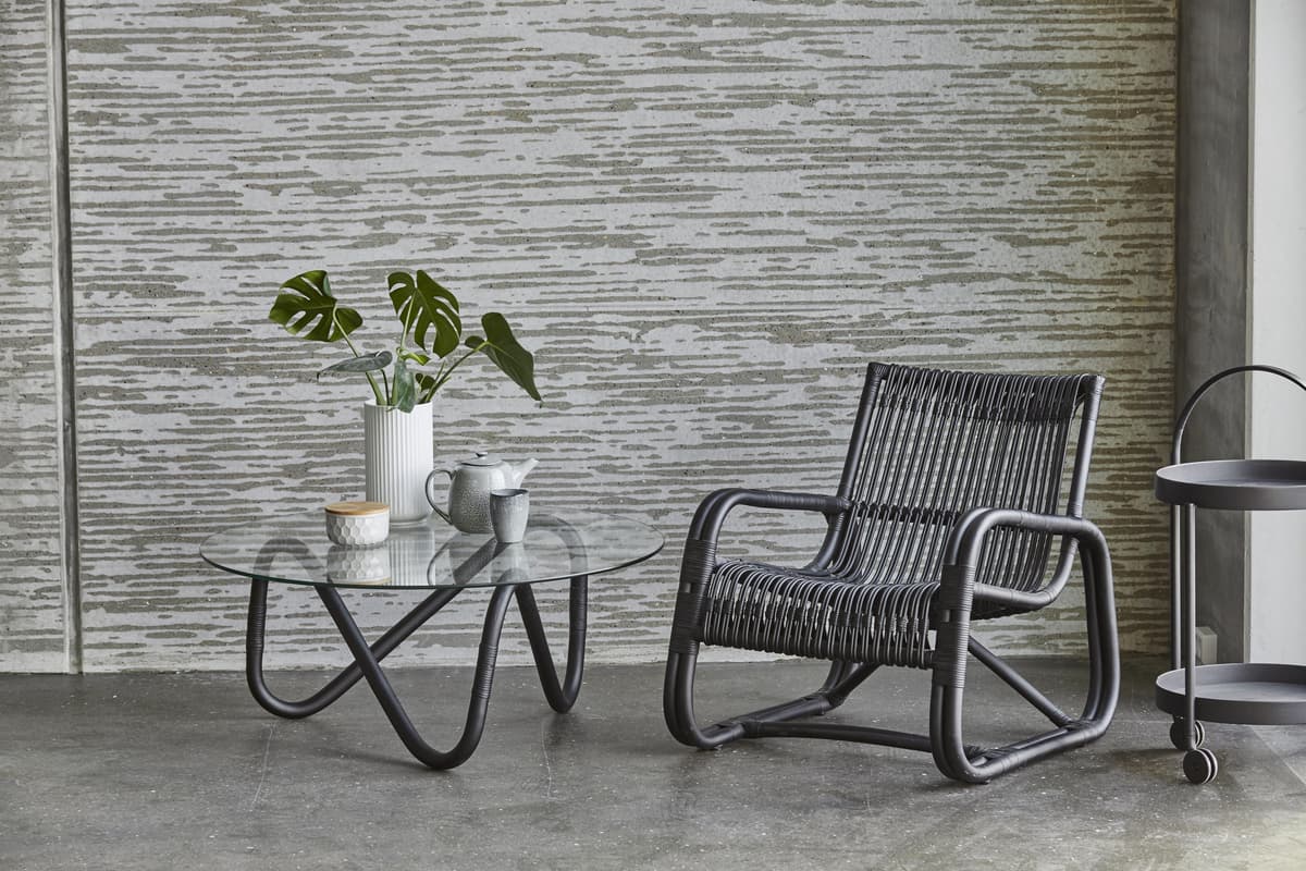 Cane-Line Wave Salontafel Zwart thumbnail 2