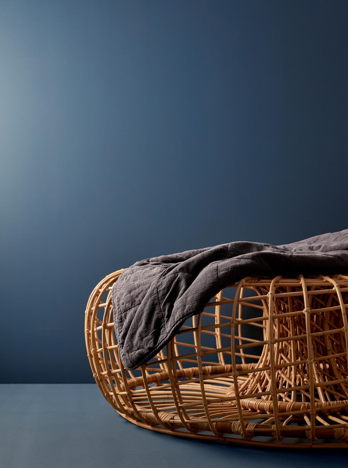 Cane-Line Nest Rattan HockerØ130 Indoor thumbnail 4