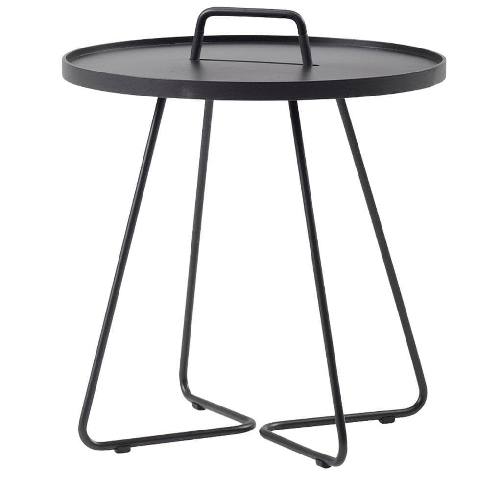 Cane-Line On-the-move Bijzettafel LØ52 Zwart